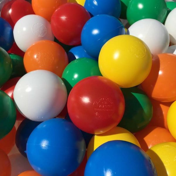 6 Colour Mix Ball Pit Balls