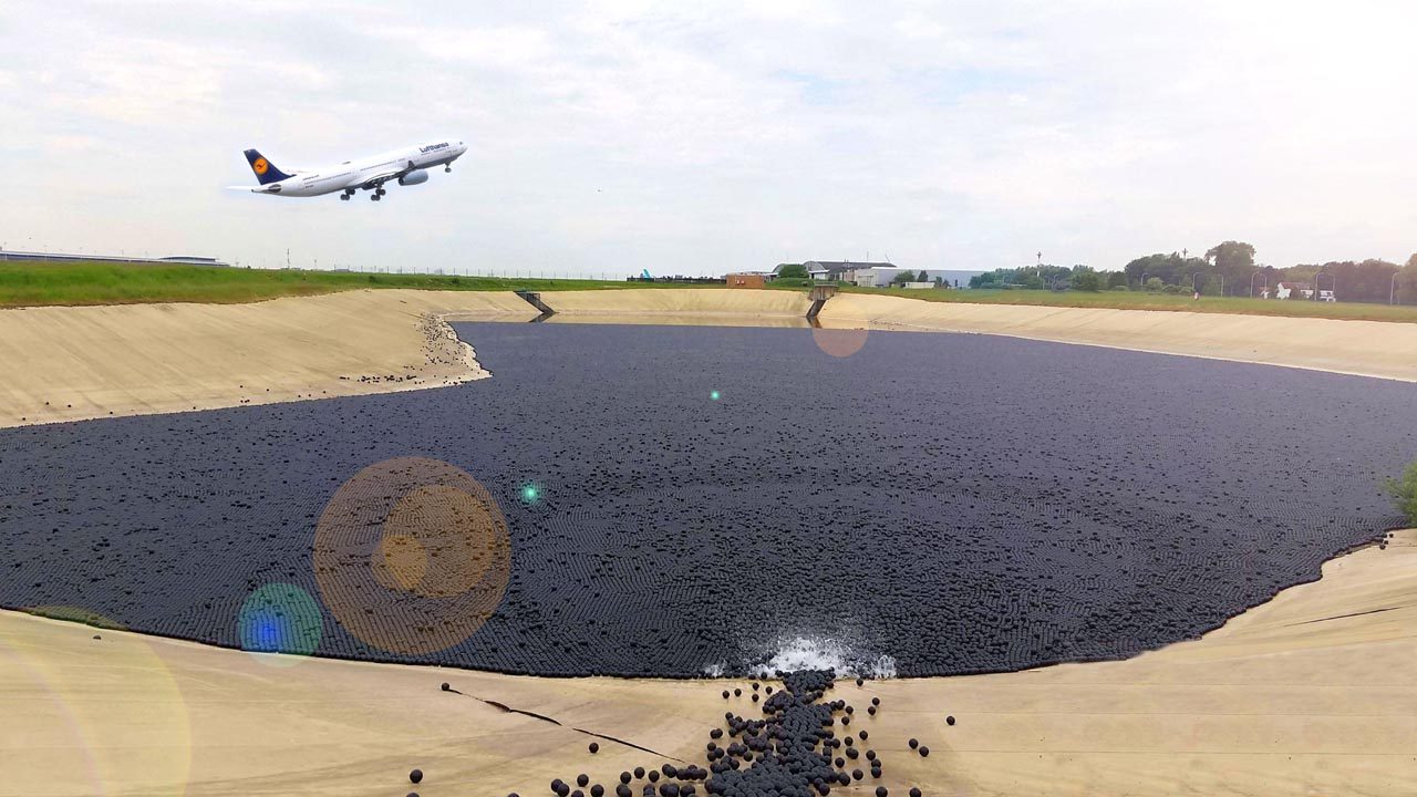 Brussels Airport with Plane